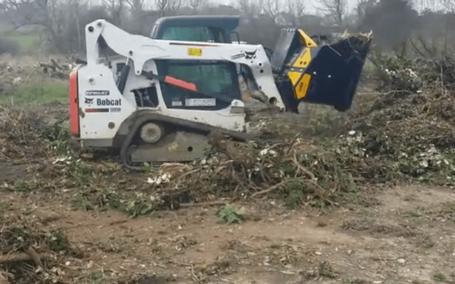 MB HDS214 kit RC Bobcat France recycling composting soil bush (HDS214 recycling・soil)