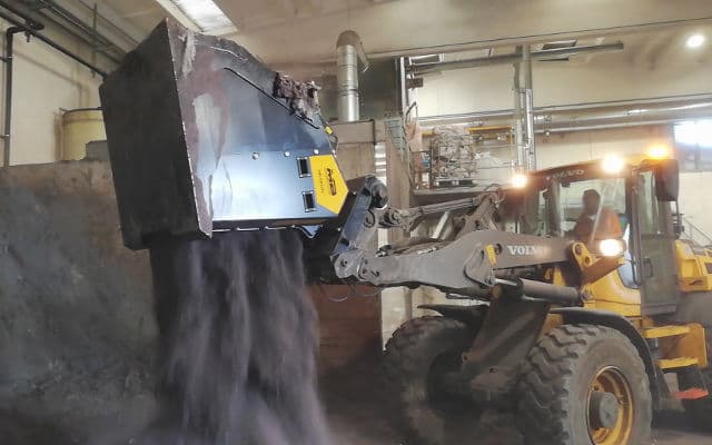 MB HDS314 Volvo L50 Italy recycling ashes waste (HDS314 recycling)