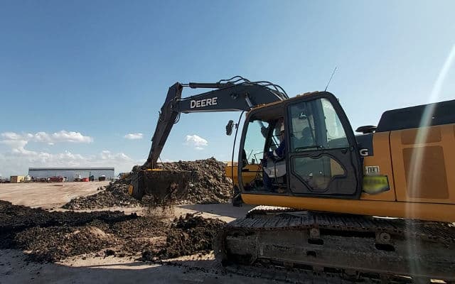 MB HDS320_John Deere 20T Argentina recycling contaminated-soil (HDS320 recycling・soil)