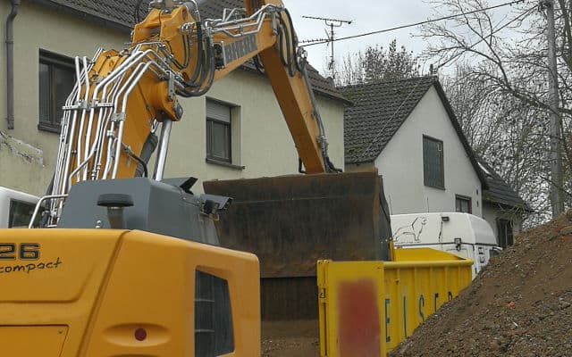 MB HDS323 RQ20 Germany Liebherr 926 soil stones (HDS323 stone・soil)