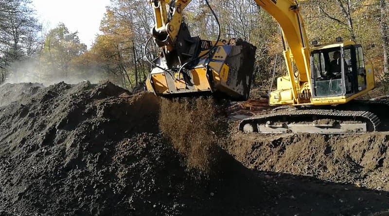 MB-H320 ロータリースクリーン komatsu
